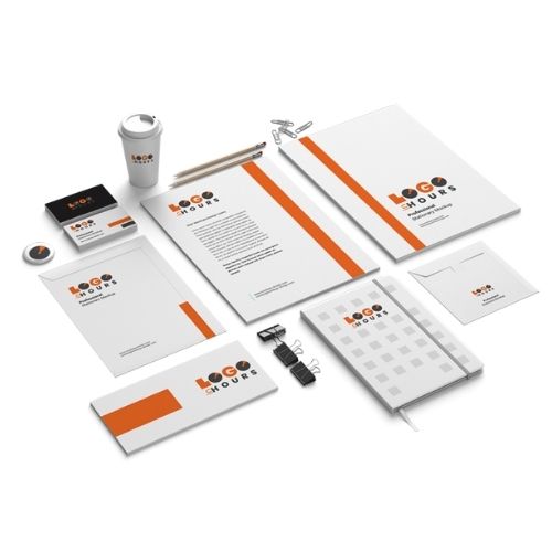 Branded stationery design