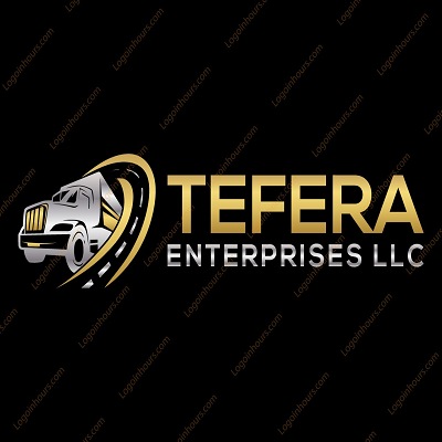 Tefera Enterprises gold truck logo